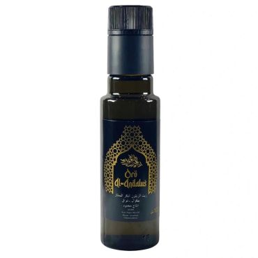 Oro Al-Andalus Essence Extra Virgin Olive Oil Early Harvest Cold Press From Spain Glass Bottle, 100 Ml